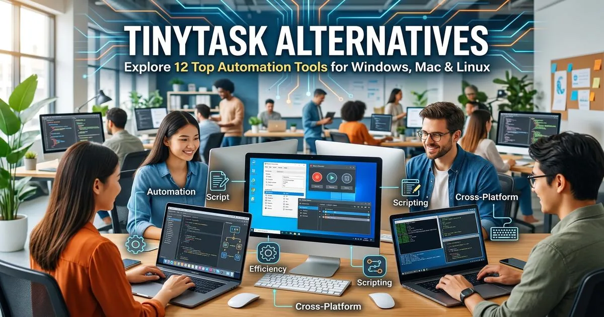 TinyTask Alternatives: 12 Best Macro Tools for Every Platform