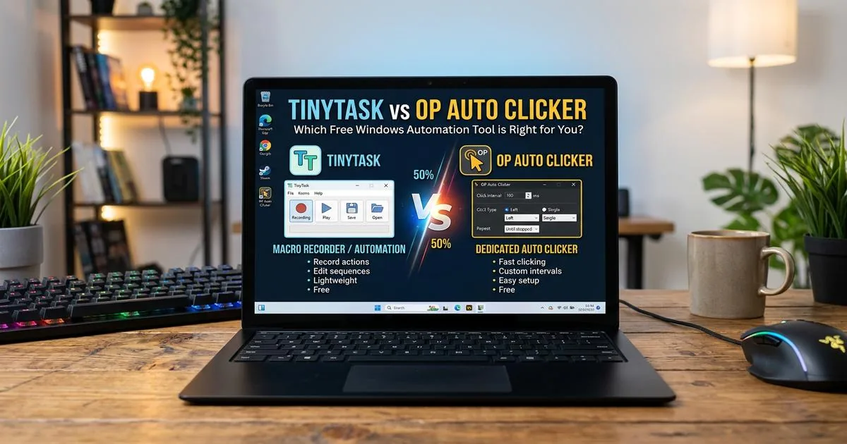 TinyTask vs OP Auto Clicker: Which Free Tool Is Better?